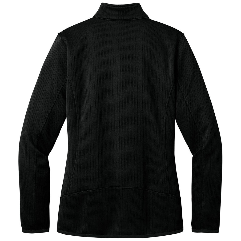 Eddie Bauer Women's Black Dash Full-Zip Fleece Jacket