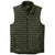 Eddie Bauer Men's Olive Green Packable Quilted Vest