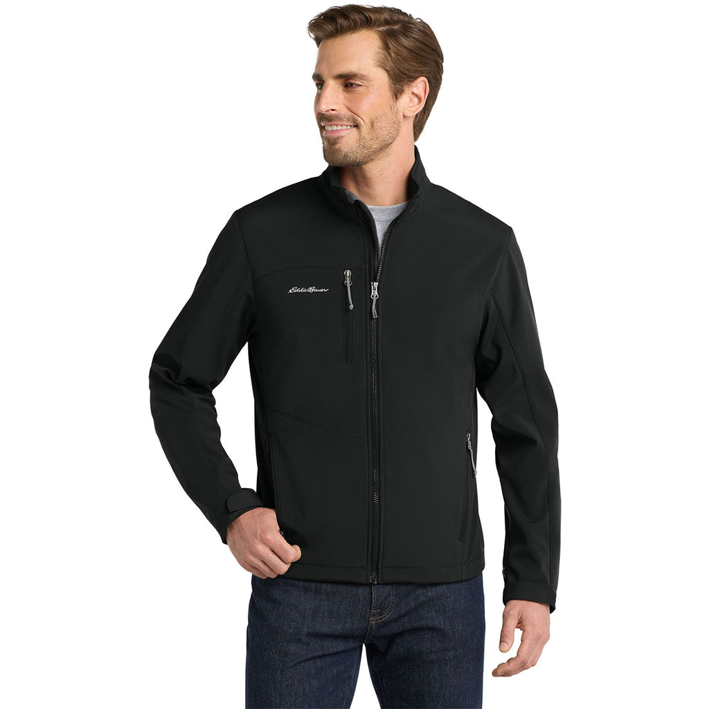 Eddie Bauer Men's Black Softshell Jacket