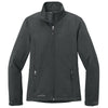 Eddie Bauer Women's Grey Shaded Crosshatch Softshell Jacket