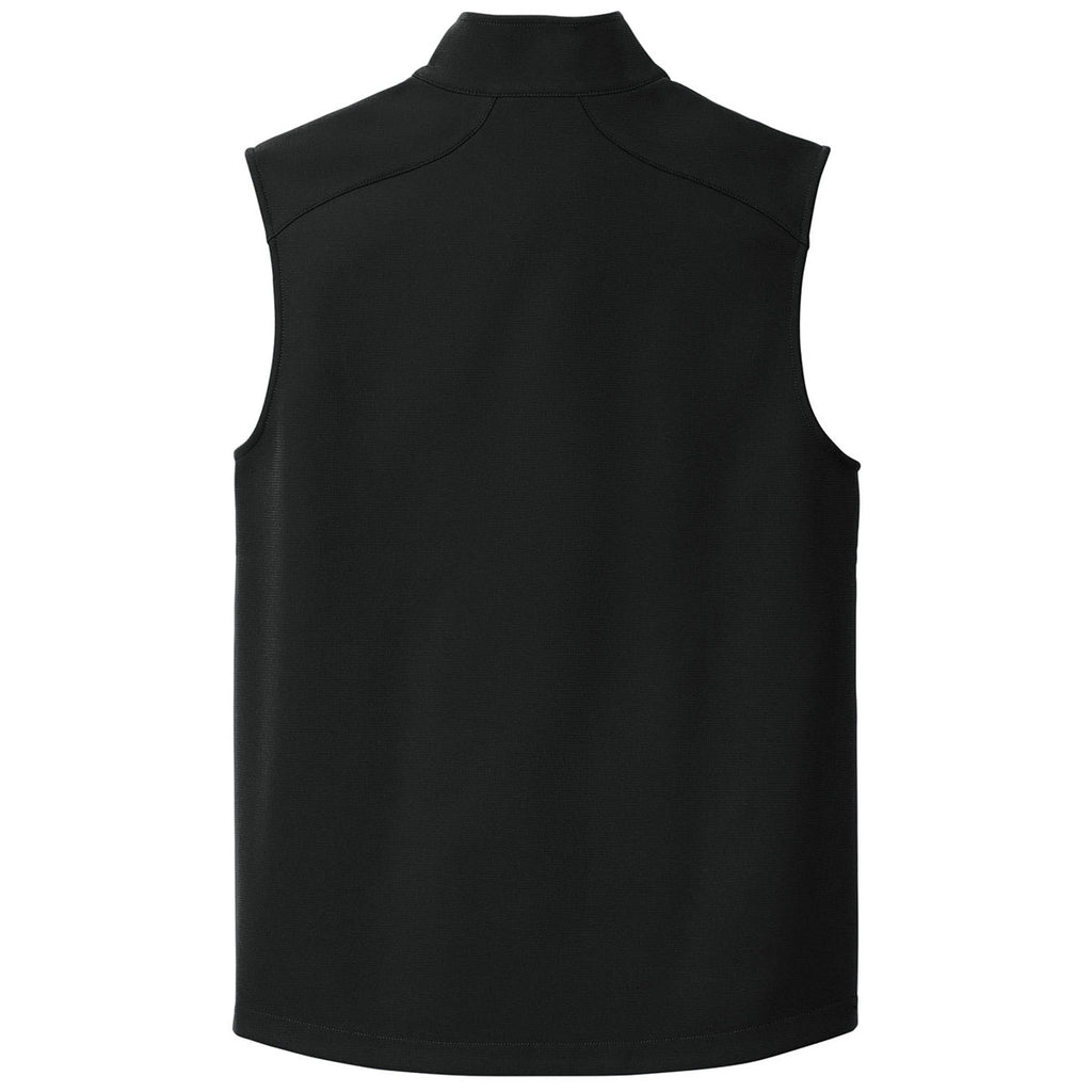 Eddie Bauer Men's Deep Black Stretch Soft Shell Vest