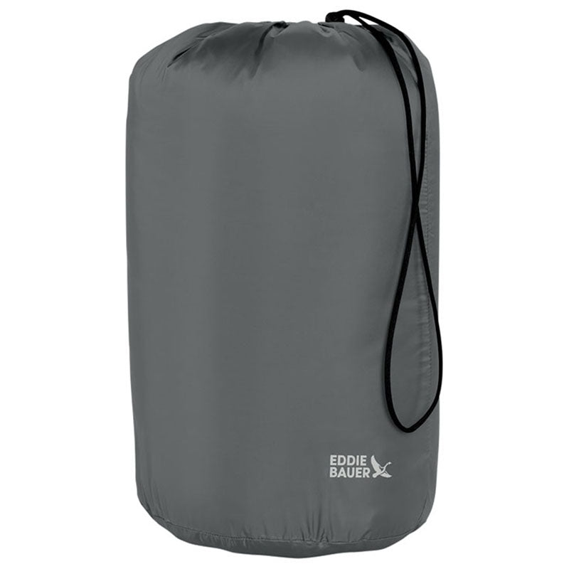 Eddie Bauer Metal Grey Puffy Camp Poncho