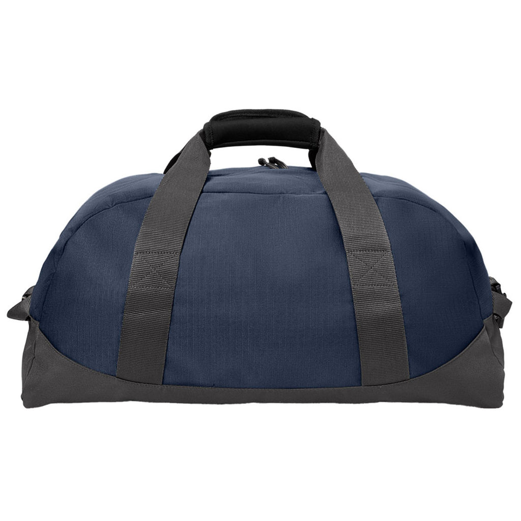 Eddie Bauer Coast Blue/Grey Steel Medium Ripstop Duffel