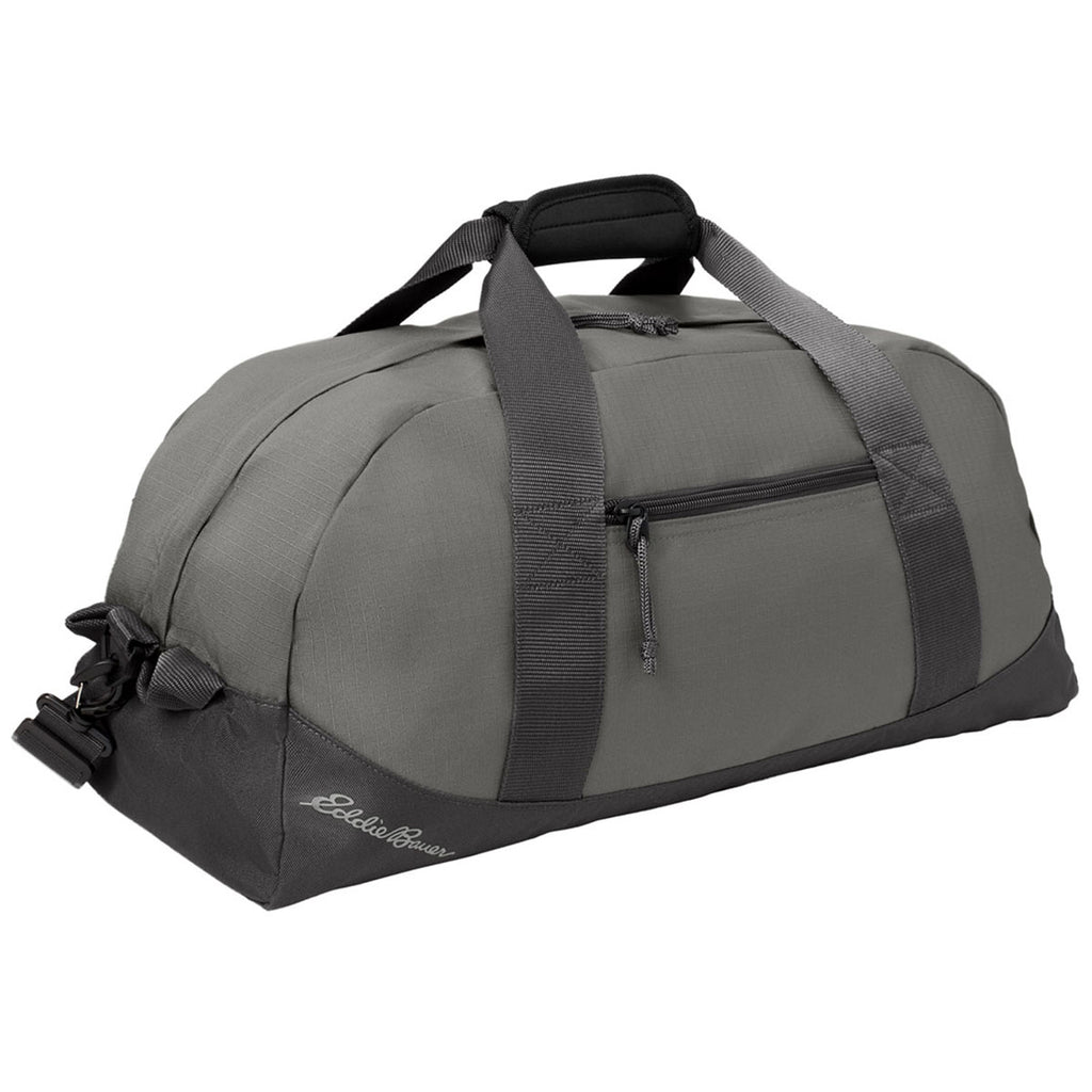 Eddie Bauer Pewter Grey/Grey Steel Medium Ripstop Duffel