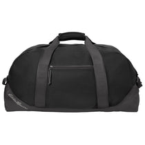 Eddie Bauer Black/Grey Steel Large Ripstop Duffel