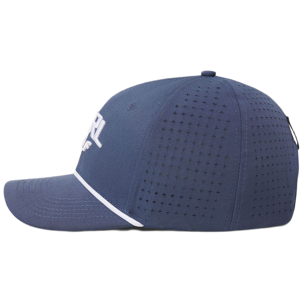 UNRL Cavern-White Golf Primary Snapback - Mid-Pro