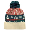 LOCALE Nordic Chairlift/Beige Grand Recycled Beanie