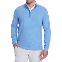Holderness & Bourne Men's Marlin Blue & White The Sherwood Pullover