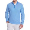 Holderness & Bourne Men's Marlin Blue & White The Sherwood Pullover