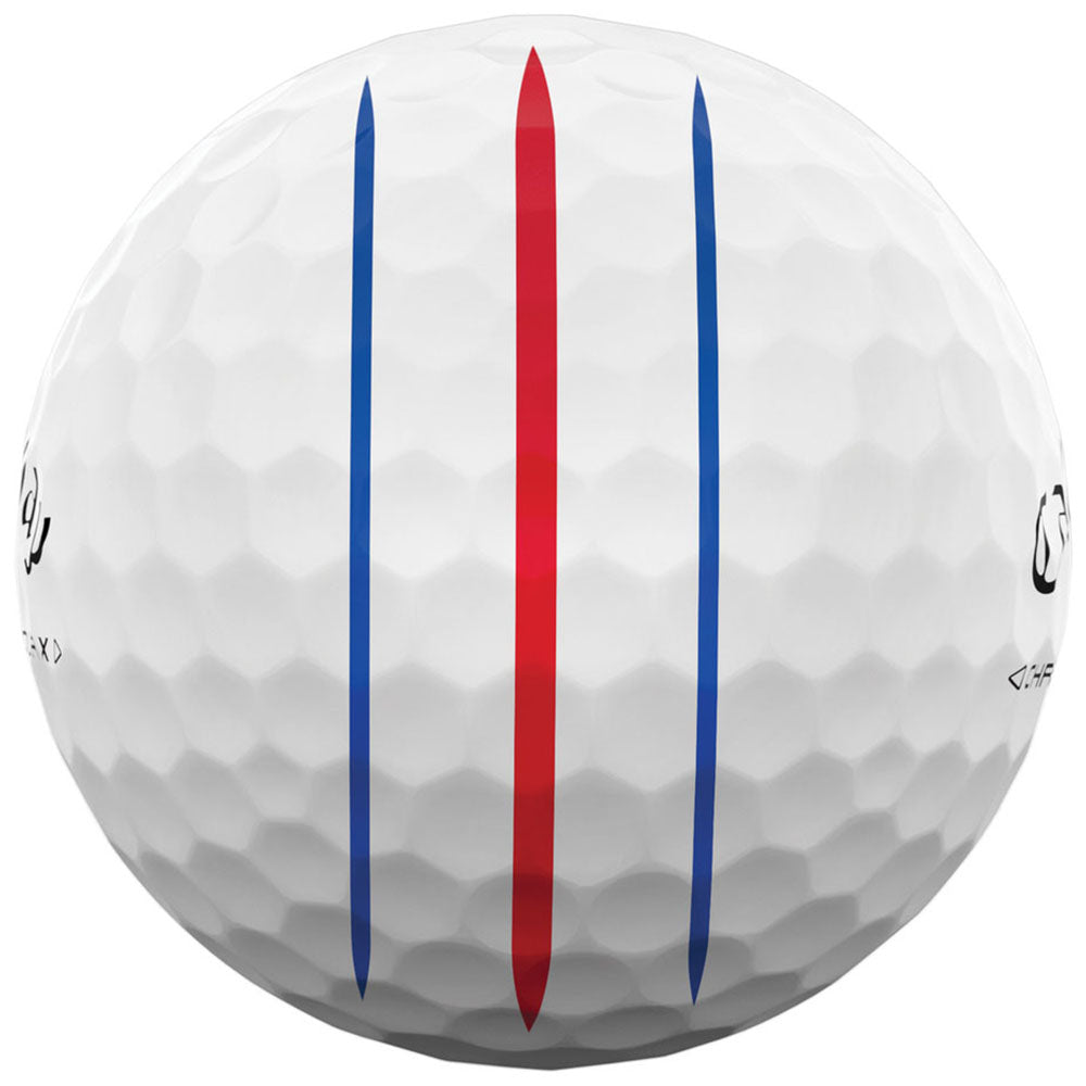 Callaway White Chrome Tour X Triple Track Golf Balls (One Dozen)