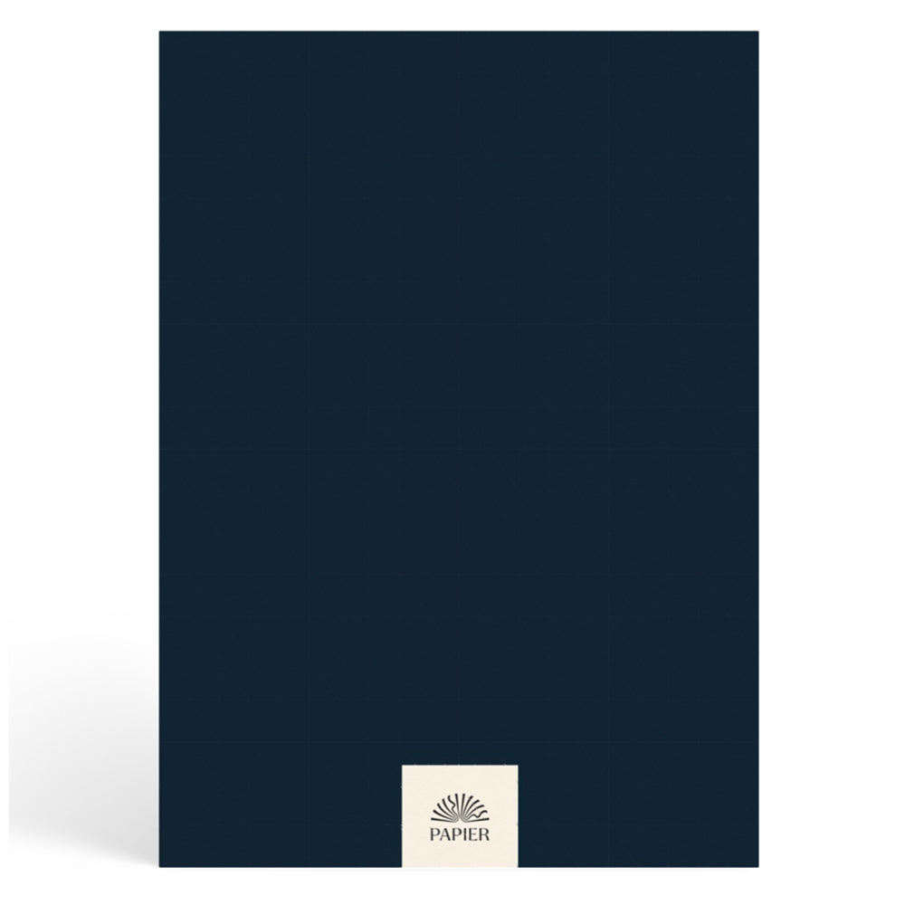 Papier Navy Joy Plain Notebook