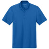Port Authority Men's Strong Blue Plaited Pique Polo