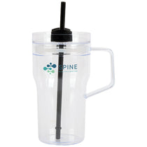 Logomark Black Elliott 20 oz. Clear AS Travel Mug
