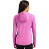 Cutter & Buck Women's Gelato Heather Adapt Knit Recycled Heathered Hooded Pullover