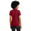 Sport-Tek Women's Deep Red/ White Competitor United Polo