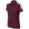 Sport-Tek Women's Maroon/ White Competitor United Polo