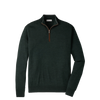 Peter Millar Men's Pine Brook Autumn Crest Suede Trim Quarter-Zip