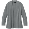 Mercer+Mettle Women's Gusty Grey Heather Open Cardi