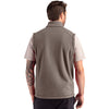 Clique Men's Pure Slate Powder Recycled Fleece Vest