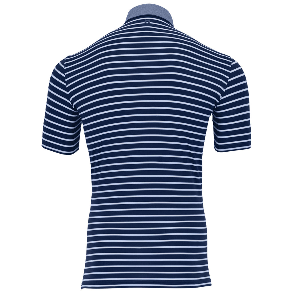 Greyson Men's Maltese Blue Shadmoor Polo