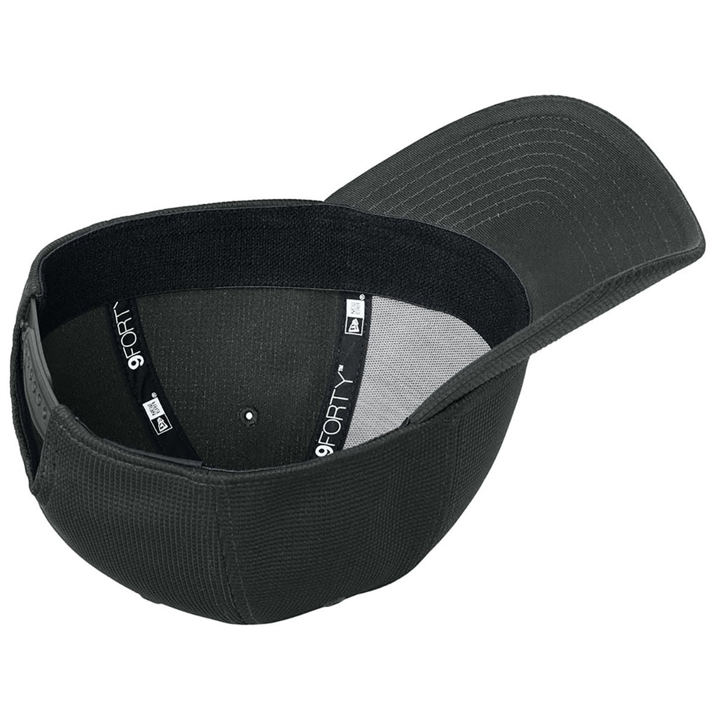 New Era Charcoal Pivot Stretch Band Snapback Cap