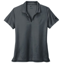 Nike Women's Anthracite Dri-FIT Micro Pique 2.0 Polo