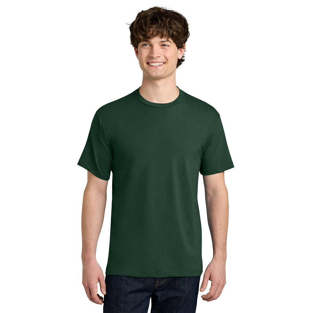 Next Level Men's Forest Green Apparel Ideal Jersey Tee