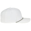Outdoor Cap White Structured Rope Cap