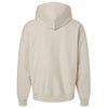 Hanes Unisex Sand Beefy Sweats Premium Heavyweight Hooded Sweatshirt