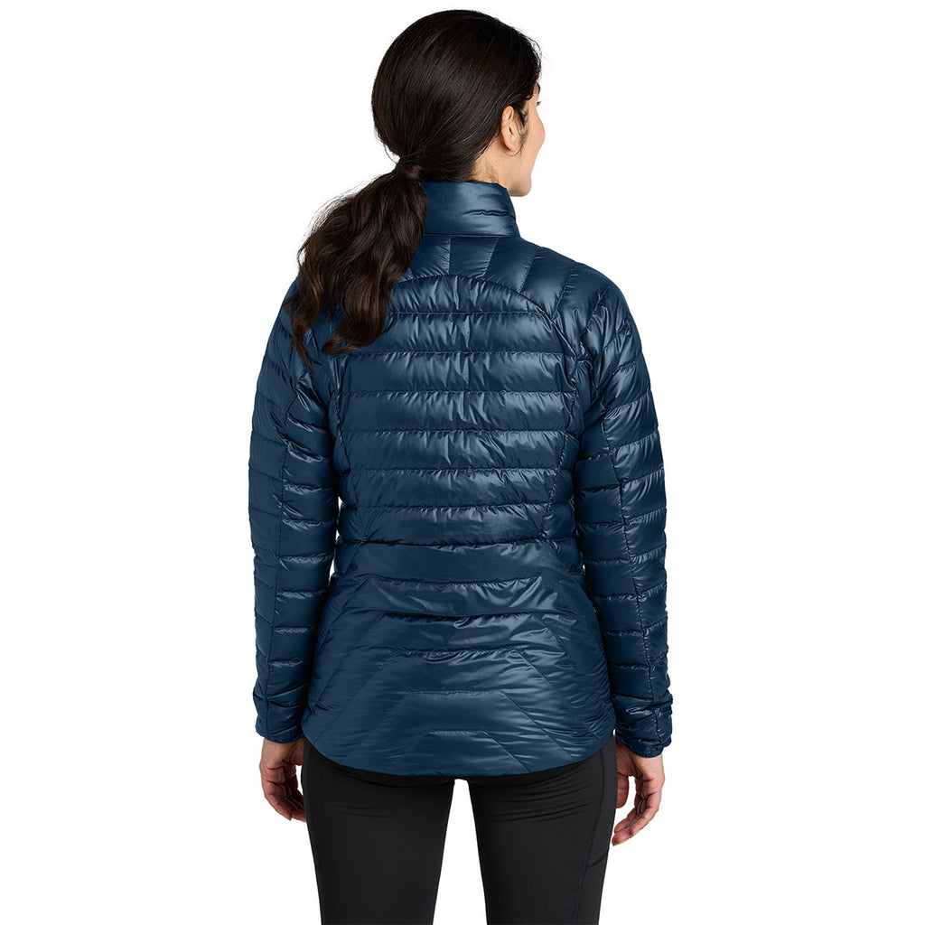 Outdoor Research Women's Naval Blue 800 Tech Down Jacket