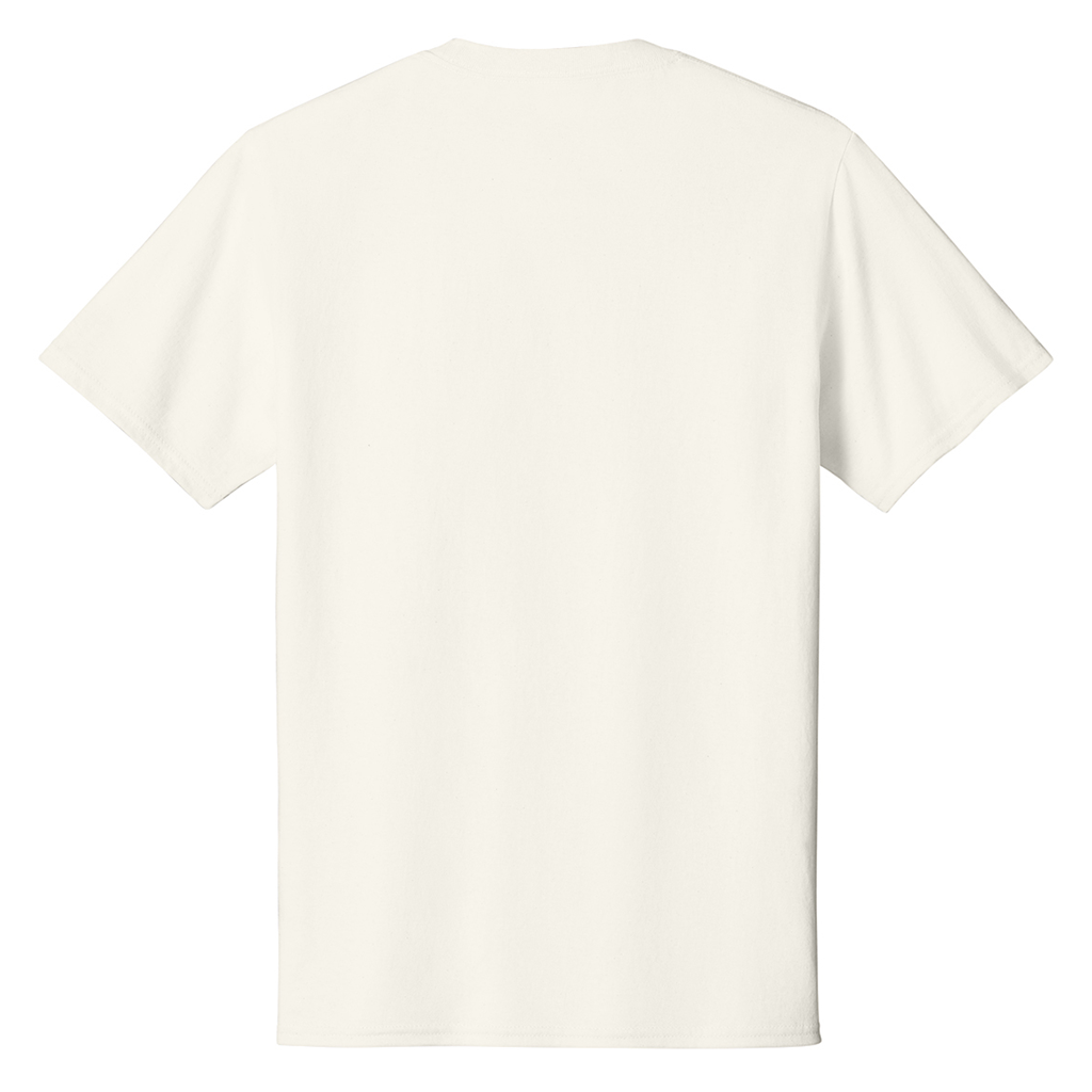 Port & Company Men's Ivory Core Cotton Tee