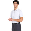 Puma Golf Men's Bright White Bandon Polo