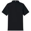 UNRL Men's Black Pique Pro Polo