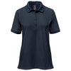 Stormtech Women's Navy Ferrera Short Sleeve Polo