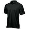 Stormtech Men's Black Oasis Short Sleeve Polo