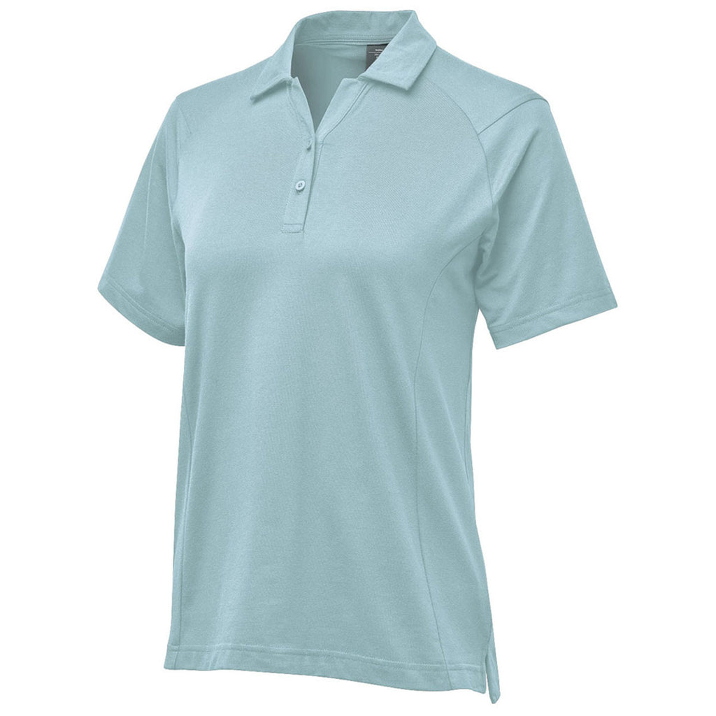 Stormtech Women's Ice Blue Oasis Short Sleeve Polo