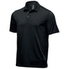 Stormtech Men's Black Settebello Short Sleeve Polo