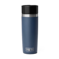 YETI Navy Rambler 16 oz Travel Water Bottle with Commuter Cap