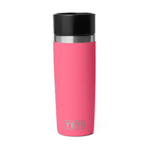 YETI Tropical Pink Rambler 16 oz Travel Water Bottle with Commuter Cap