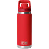 YETI Rescue Red Rambler 26 oz Water Bottle with Color-Matched Flip Chug Cap
