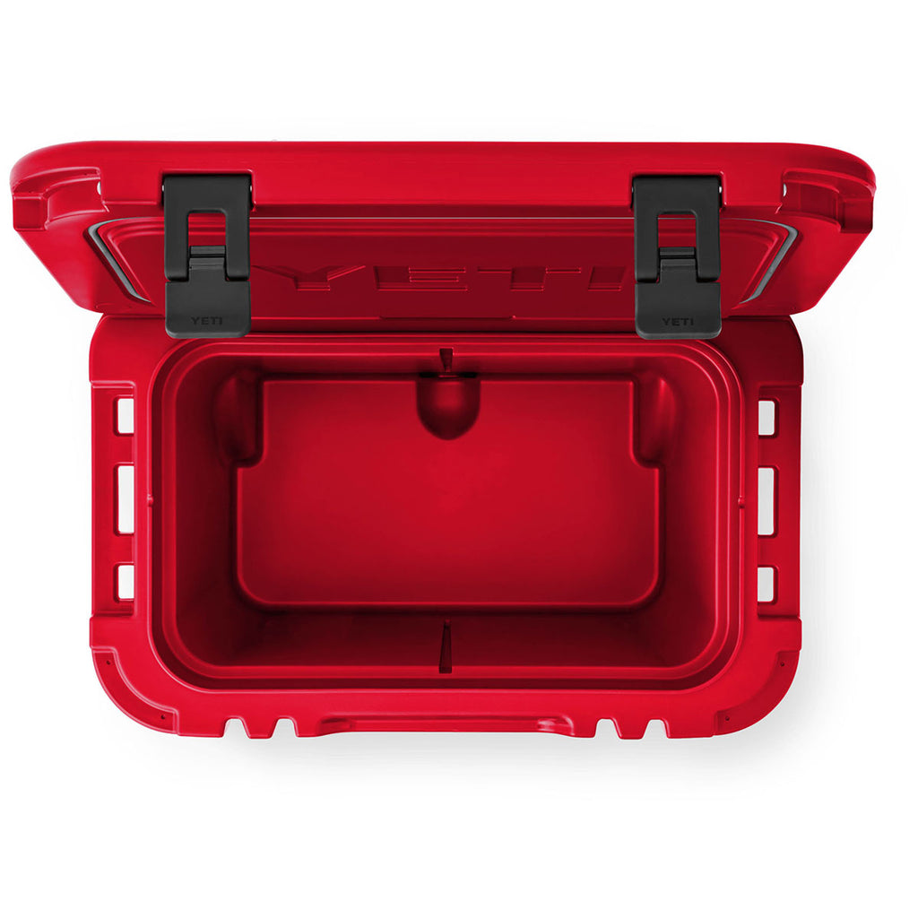 YETI Rescue Red Roadie 32 Wheeled Cooler