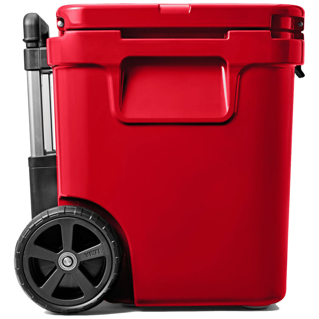 YETI Rescue Red Roadie 48 Wheeled Cooler