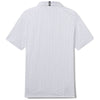 UNRL Men's White-Black Scramble Polo
