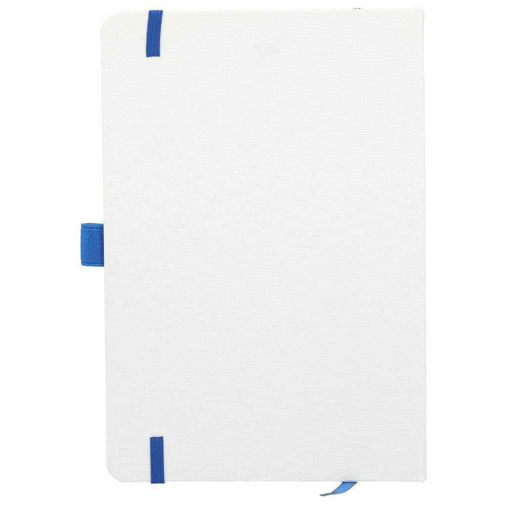 Bullet Blue Recycled Bamboo Fiber Bound Notebook