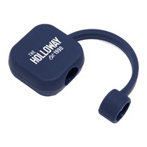 Bullet Navy Silicone Straw Cap