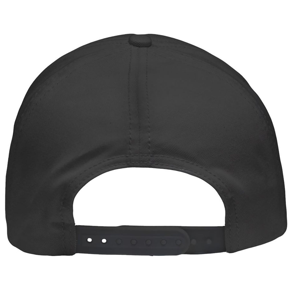 Sportsman Charcoal Five-Panel Rope Heritage Fit Cap