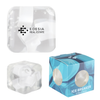 Mixie Clear-White Ice Breaker Stress Ball