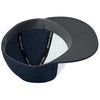 Sport-Tek White/True Navy/True Navy Pro-Cut Stretch-Tek Cap