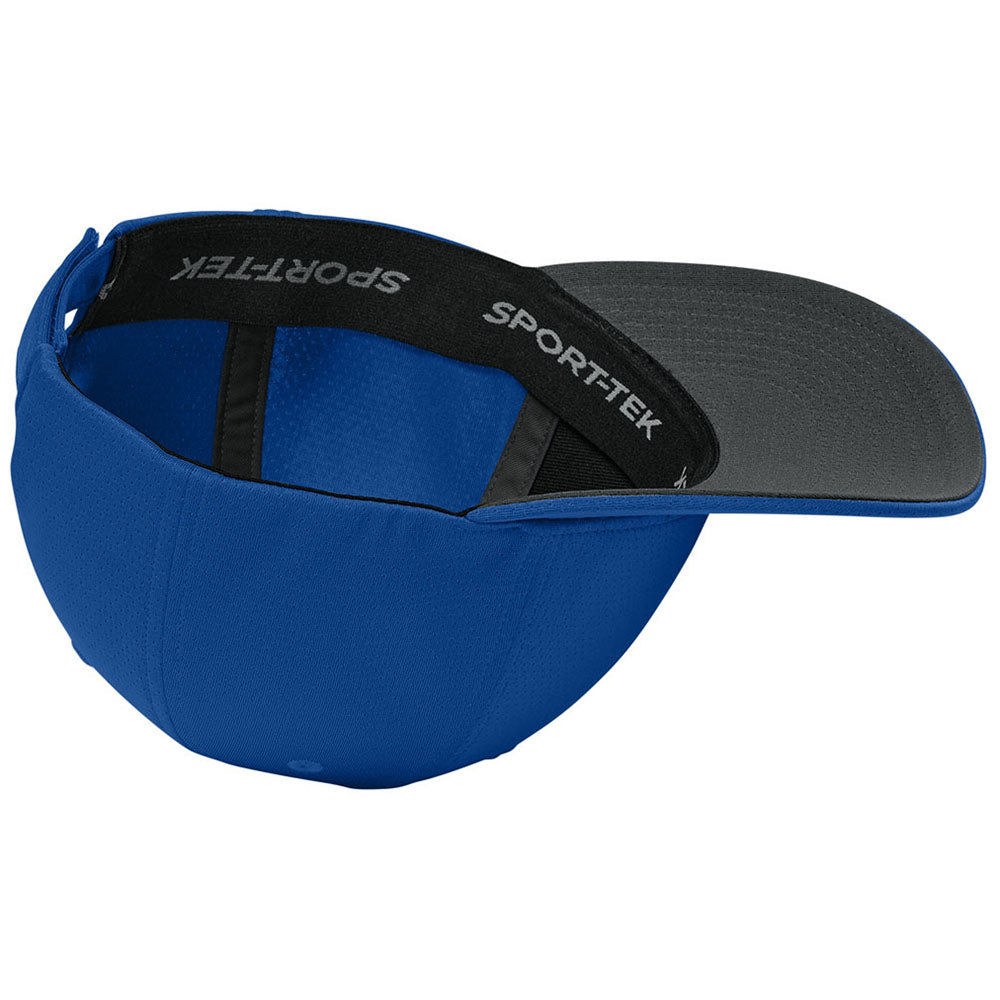 Sport-Tek True Royal Impact Mesh Stretch-Tek Adjustable Cap