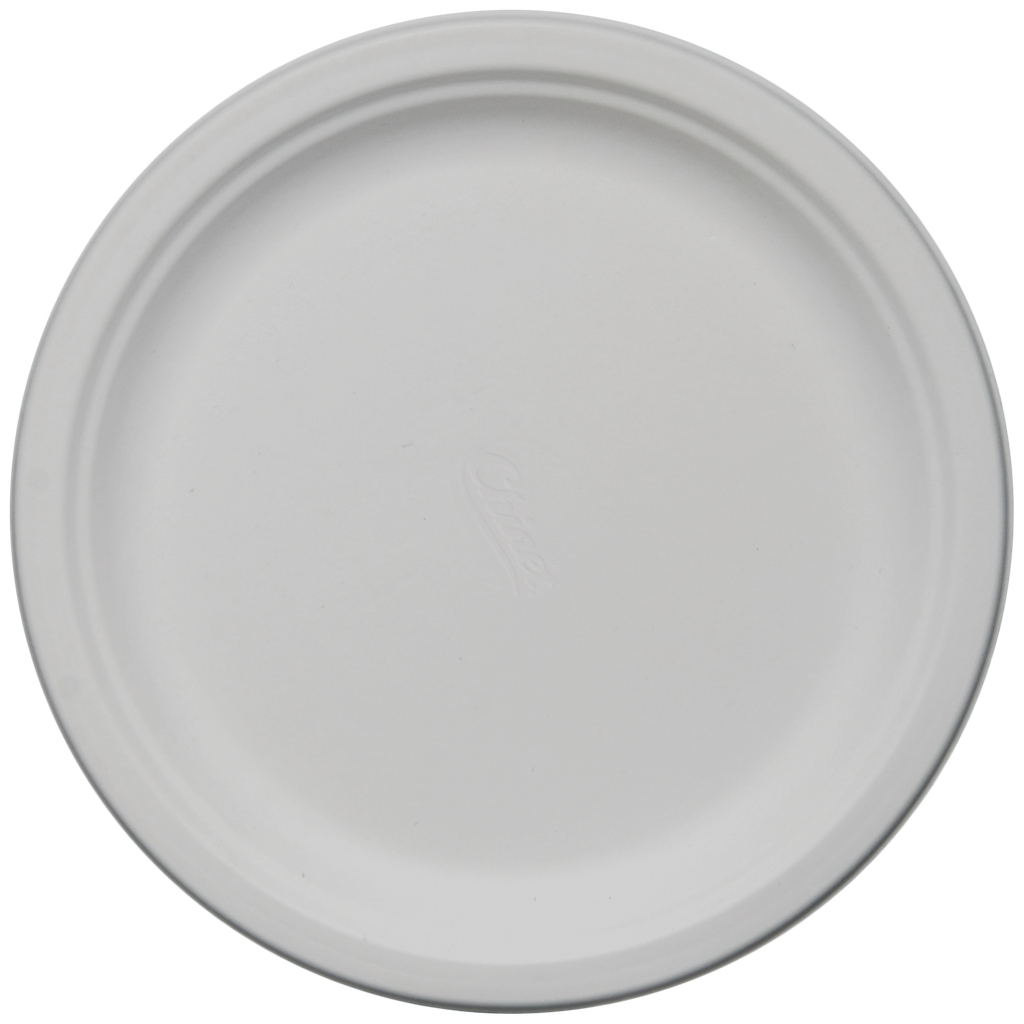 American Accents White Biodegradable Eco-Plates 10 Inches